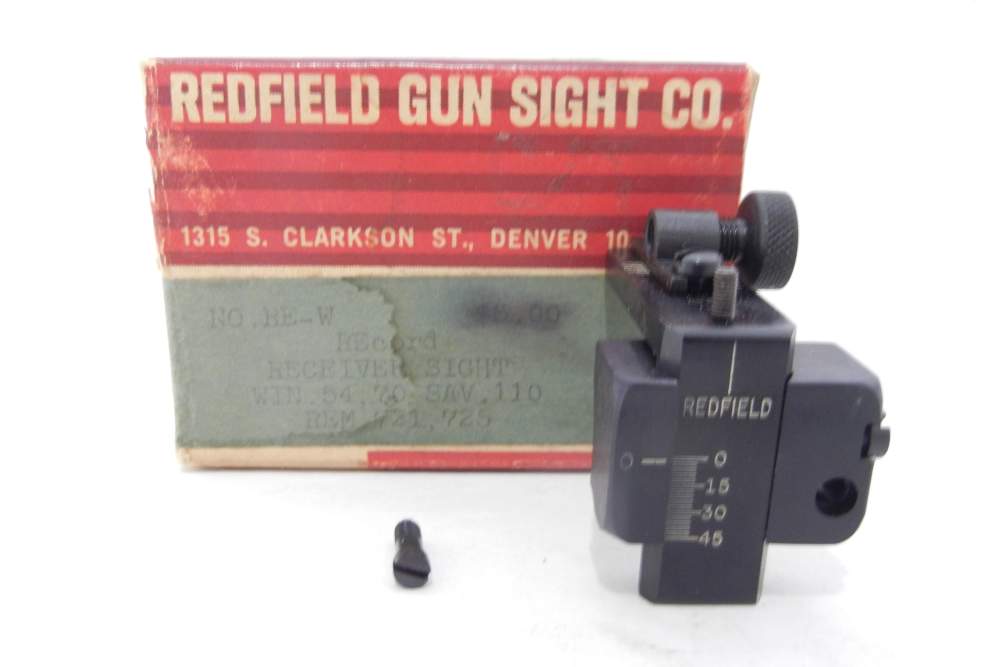 Redfield RE-W Receiver Sight for Win. 54 & 70, Sav. 110, and Rem. 721, 725-img-0