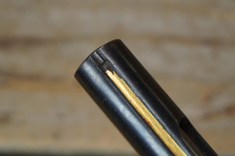 Spanish "Destroyer" 25 auto Damascened GOLD INLAY pearl grips must see C&R-img-26