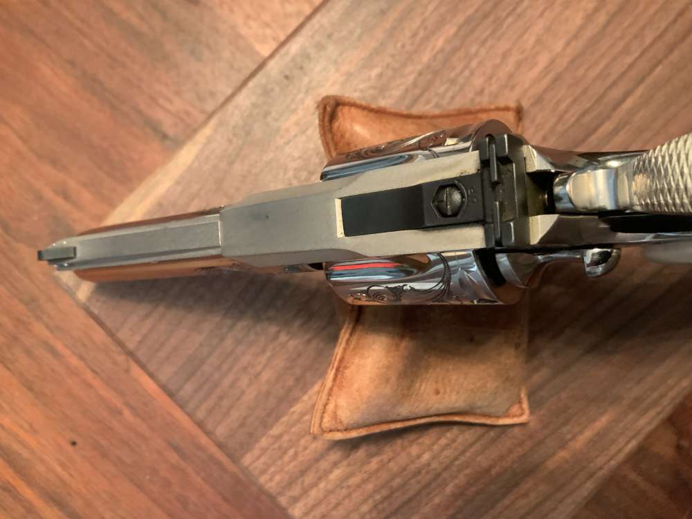 Colt Python .357 1974 Ivory Ben Shostle Engraved Ron Gaston Knife Letter-img-17
