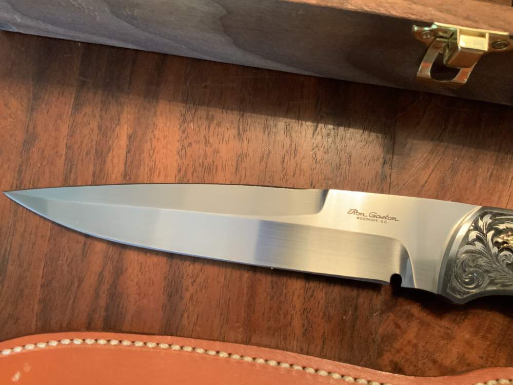 Colt Python .357 1974 Ivory Ben Shostle Engraved Ron Gaston Knife Letter-img-10