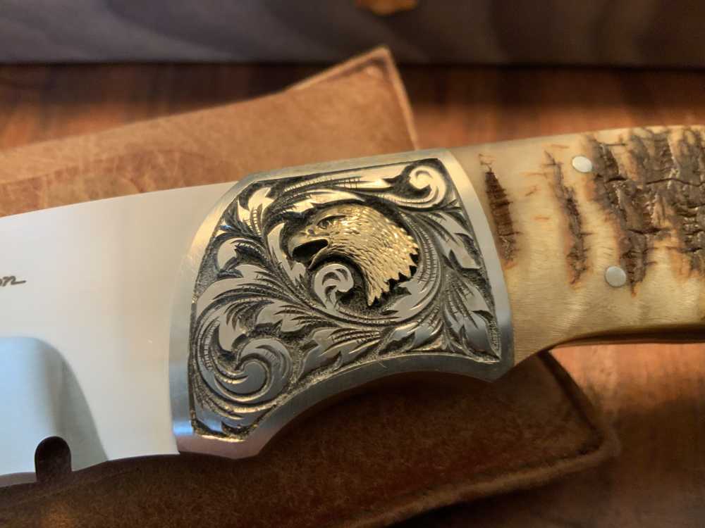 Colt Python .357 1974 Ivory Ben Shostle Engraved Ron Gaston Knife Letter-img-42