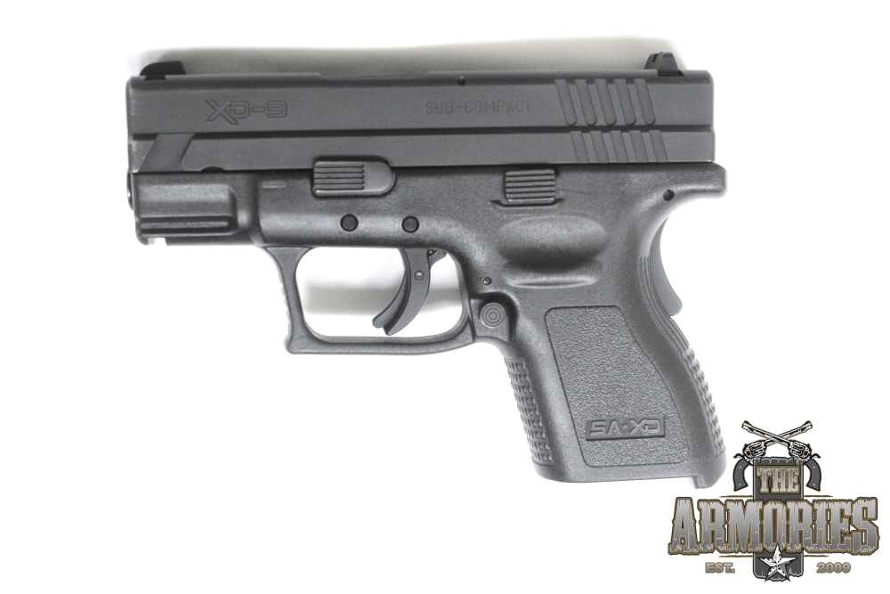 Springfield Armory XD-9 Subcompact 9mm 3” Black w/ Gear Used (TAWG)-img-1