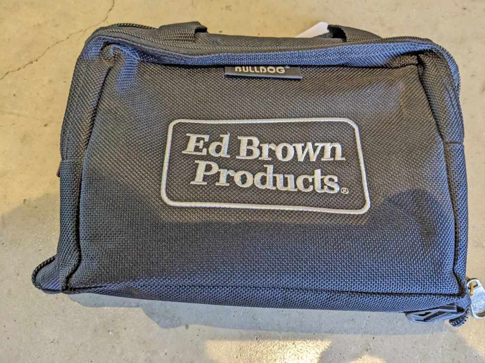 Ed Brown Kobra Carry 1911 COMMANDER  .45ACP / Case / 4 MAGS  -img-23