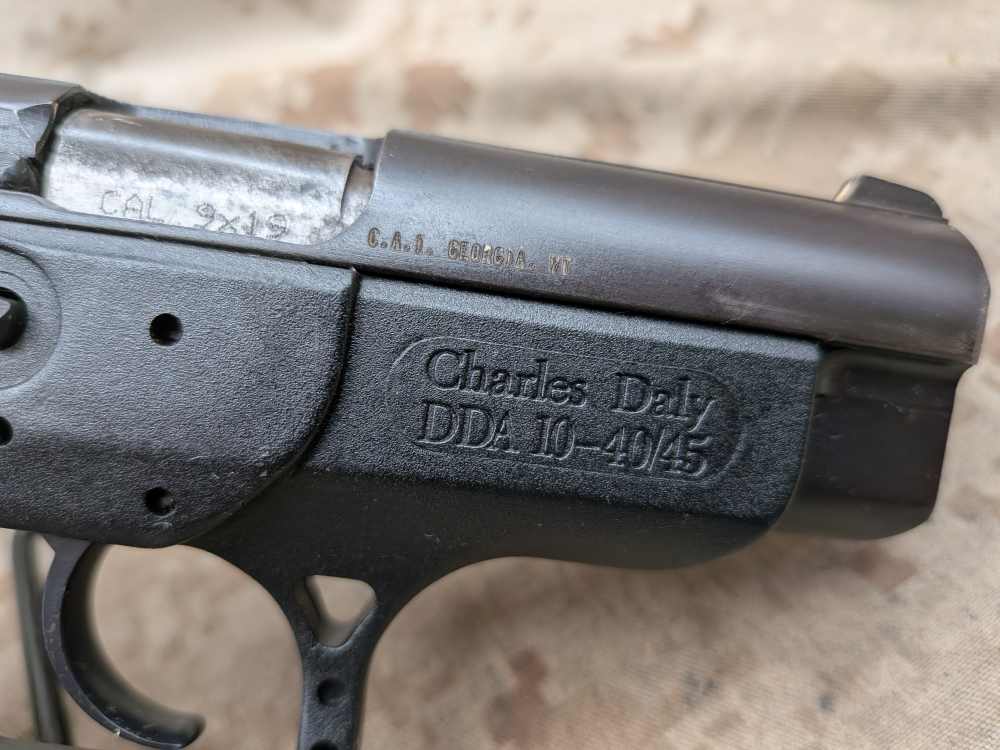 Bul / Charles Daly DDA10-40/45 9MM 3.75" DA/SA USED Israel-img-5
