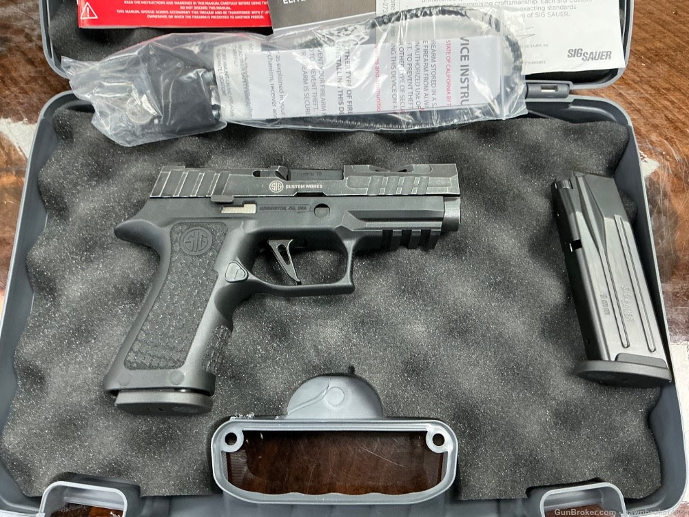 SIG SAUER P320 XC SPECTRE V001 2 MAGS COMPLETE IN BOX LAYAWAY AVAIALAB 10% -img-11