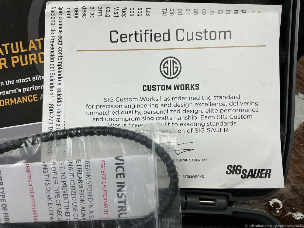 SIG SAUER P320 XC SPECTRE V001 2 MAGS COMPLETE IN BOX LAYAWAY AVAIALAB 10% -img-12