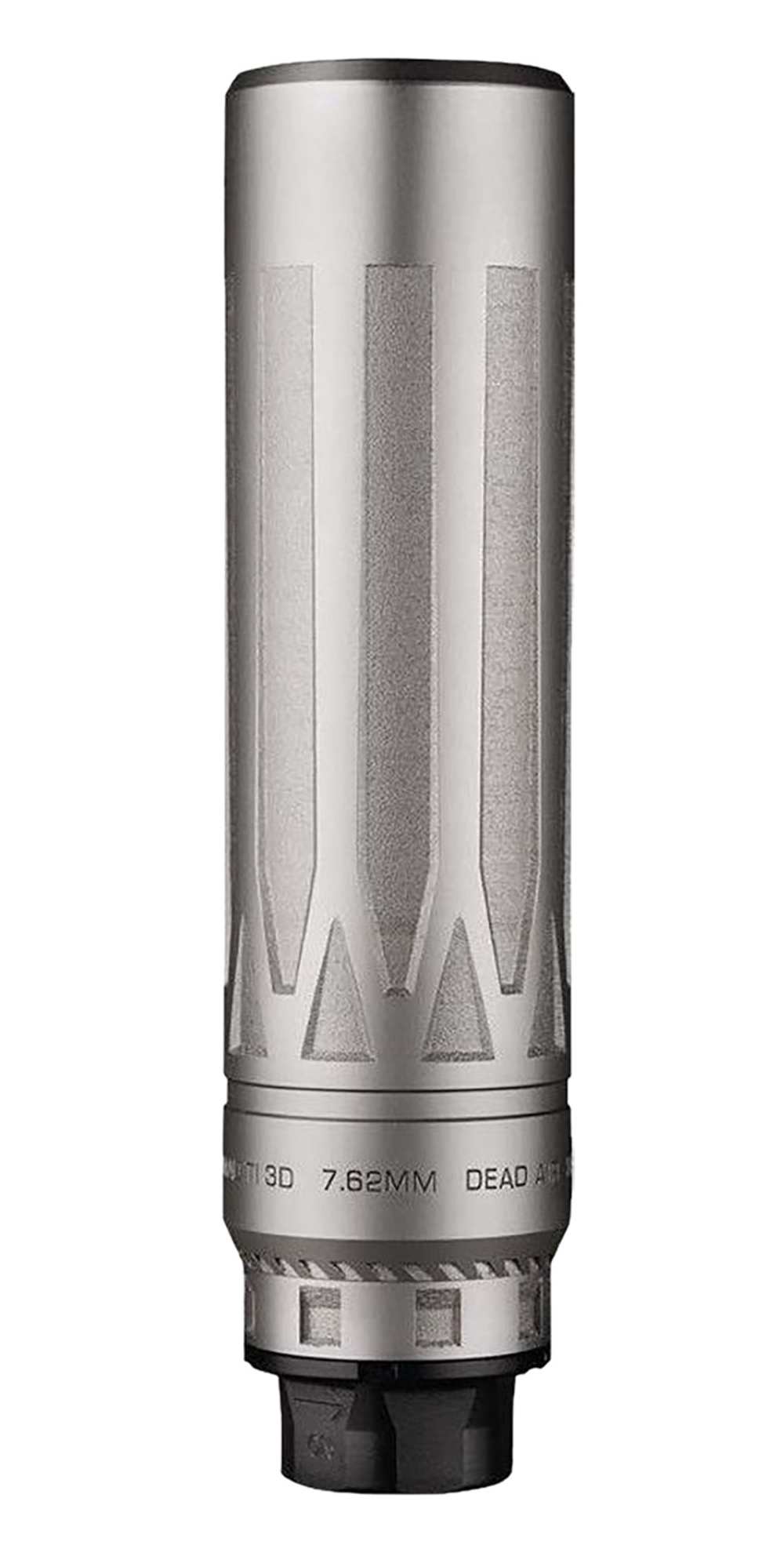 New Dead Air Nomad TI Silver 7.62 Direct Thread Hub compatible-img-0