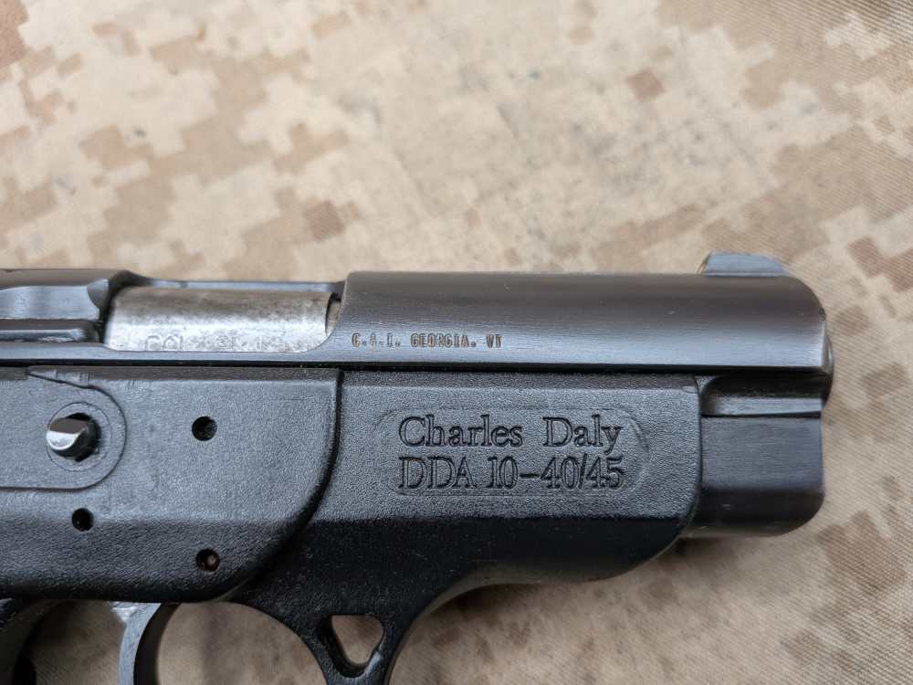 Bul / Charles Daly DDA10-40/45 9MM 3.75" DA/SA USED Israel-img-7