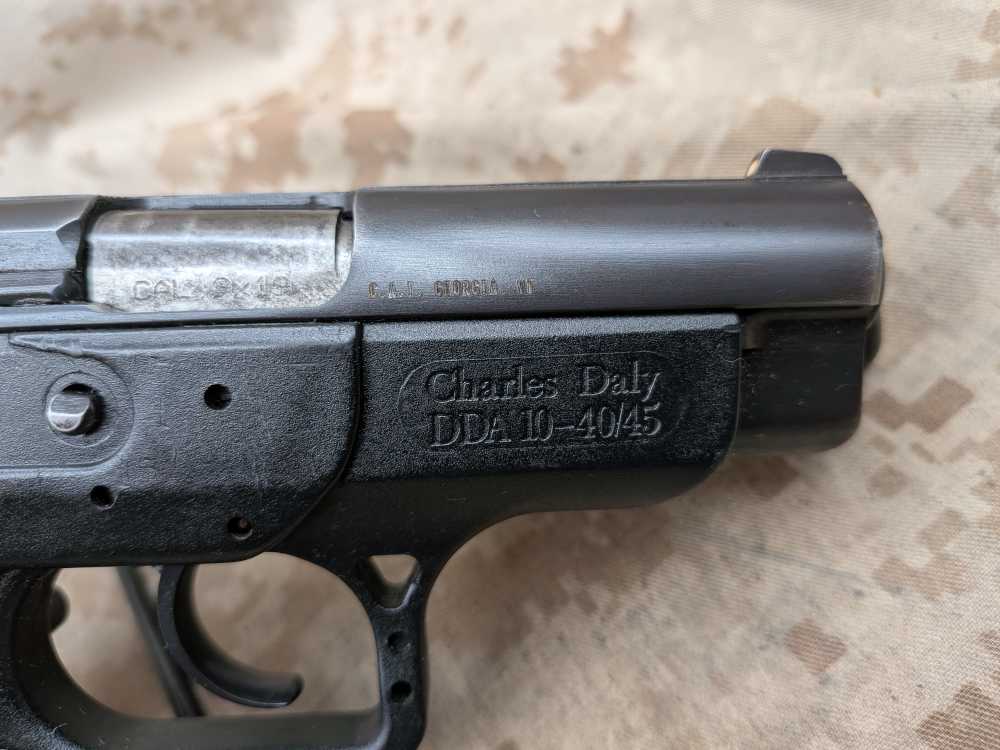 Bul / Charles Daly DDA10-40/45 9MM 3.75" DA/SA USED Israel-img-4