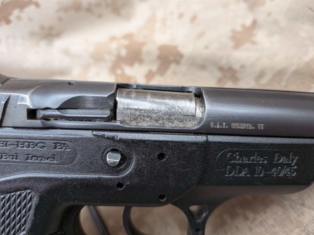 Bul / Charles Daly DDA10-40/45 9MM 3.75" DA/SA USED Israel-img-5