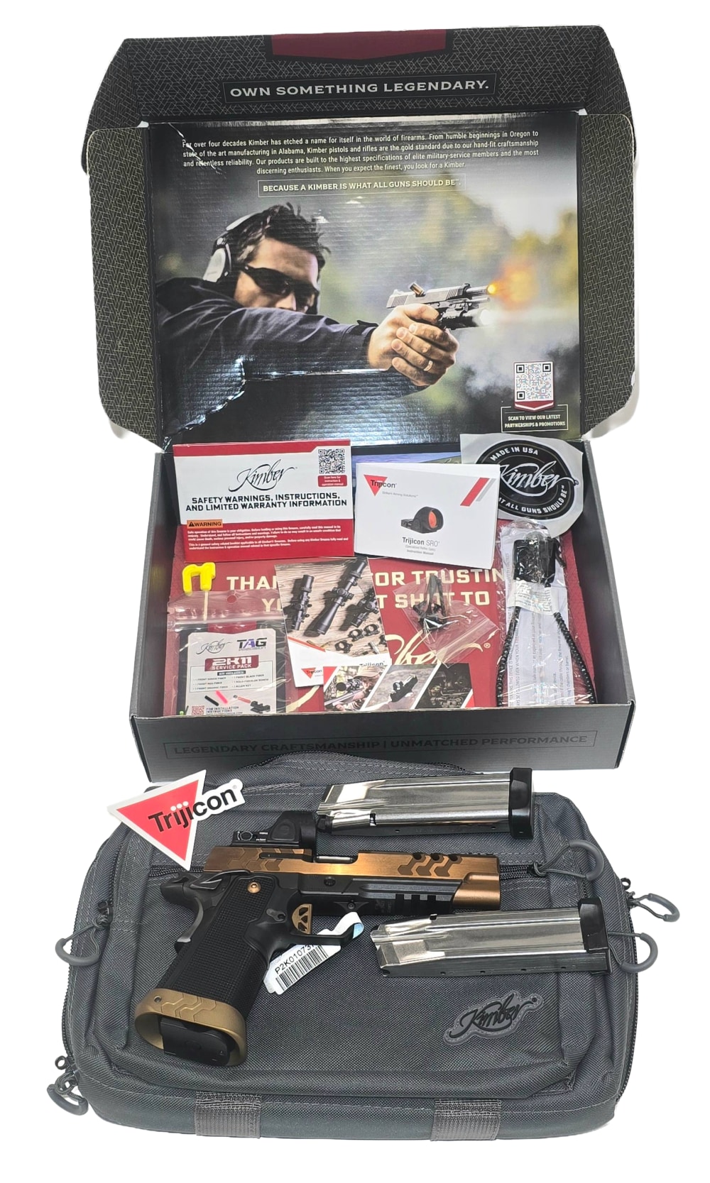 NEW Kimber 2K11 OI with Trijicon SRO 9mm 5"  669278350554-img-1