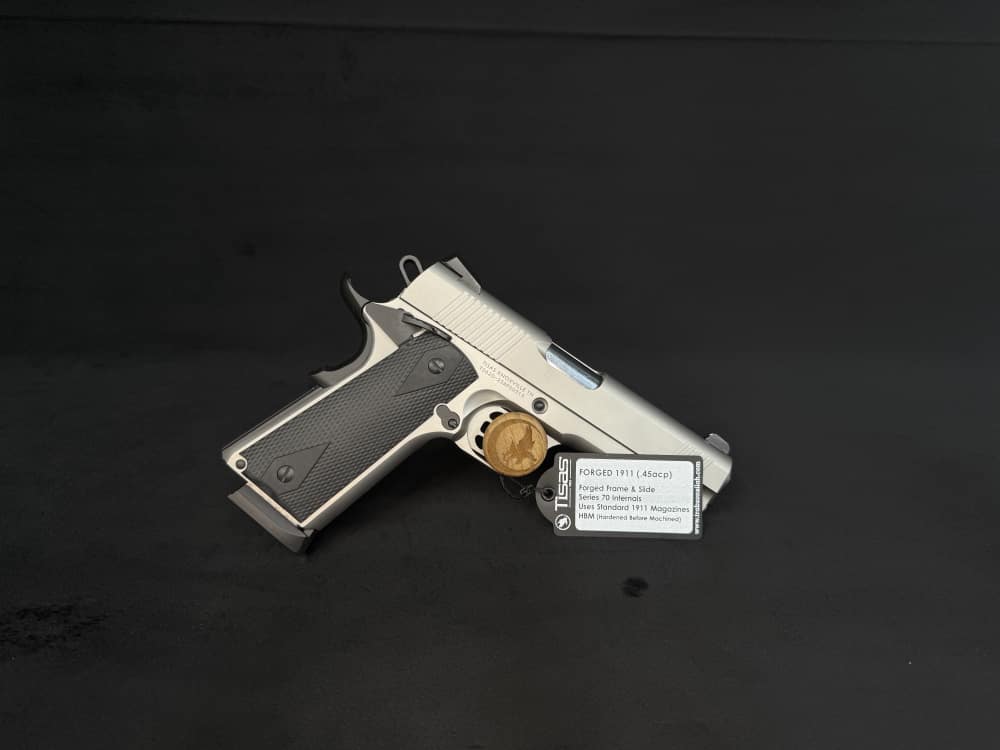 New! Tisas 1911 Duty Carry SS45 4.25" Barrel .45ACP Semi Automatic 7+1-img-1