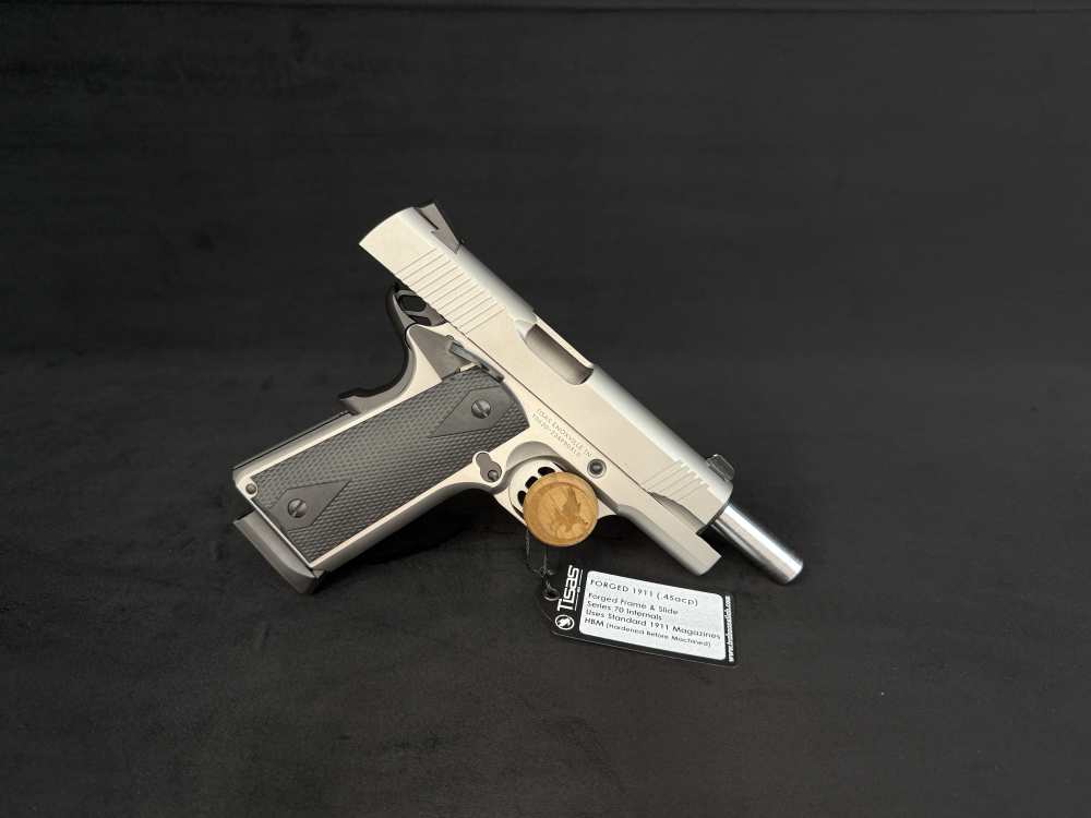 New! Tisas 1911 Duty Carry SS45 4.25" Barrel .45ACP Semi Automatic 7+1-img-2