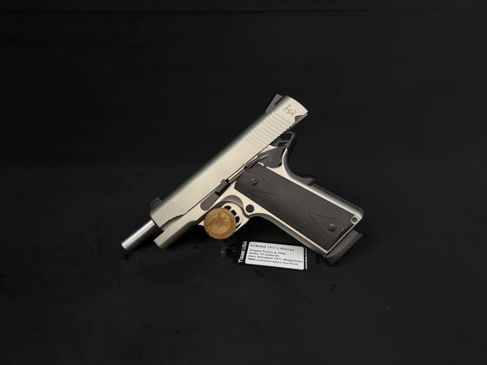 New! Tisas 1911 Duty Carry SS45 4.25" Barrel .45ACP Semi Automatic 7+1-img-4