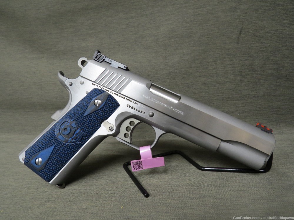 Colt Gold Cup Lite National Match .38 super Pistol Series 70 STS O5073GCL-img-3