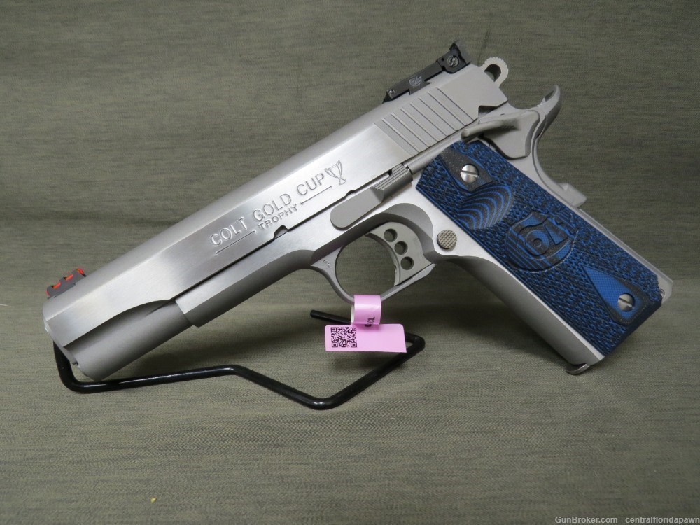 Colt Gold Cup Lite National Match .38 super Pistol Series 70 STS O5073GCL-img-1