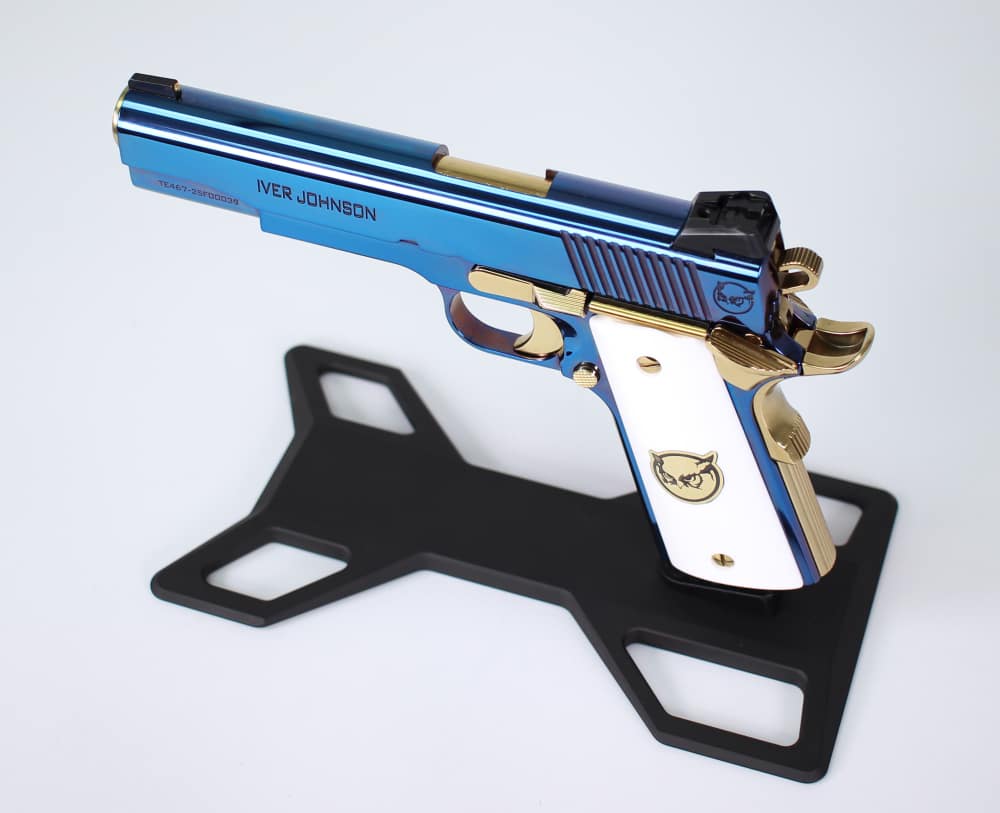 IVER JOHNSON EAGLE ULTRAMARINE 45ACP BLUE NEW 1911-img-0
