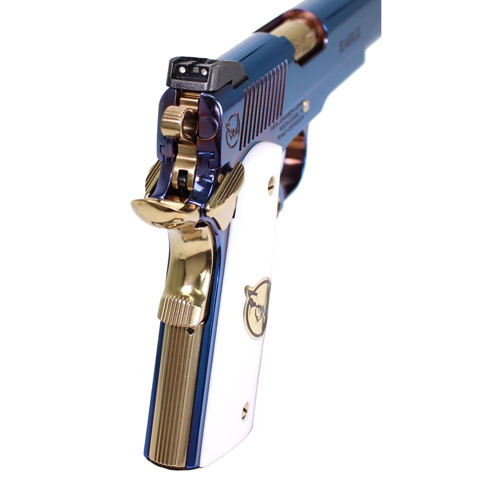 IVER JOHNSON EAGLE ULTRAMARINE 45ACP BLUE NEW 1911-img-6