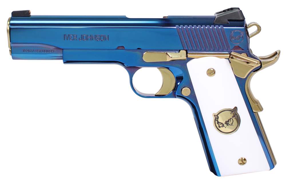 IVER JOHNSON EAGLE ULTRAMARINE 45ACP BLUE NEW 1911-img-2