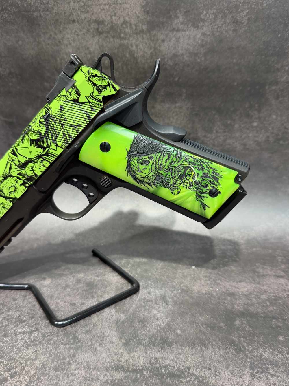 IVER JOHNSON EAGLE LR ZOMBIE 45ACP USED GEN 1 1911-img-5