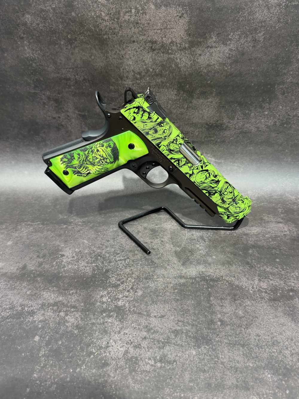 IVER JOHNSON EAGLE LR ZOMBIE 45ACP USED GEN 1 1911-img-0