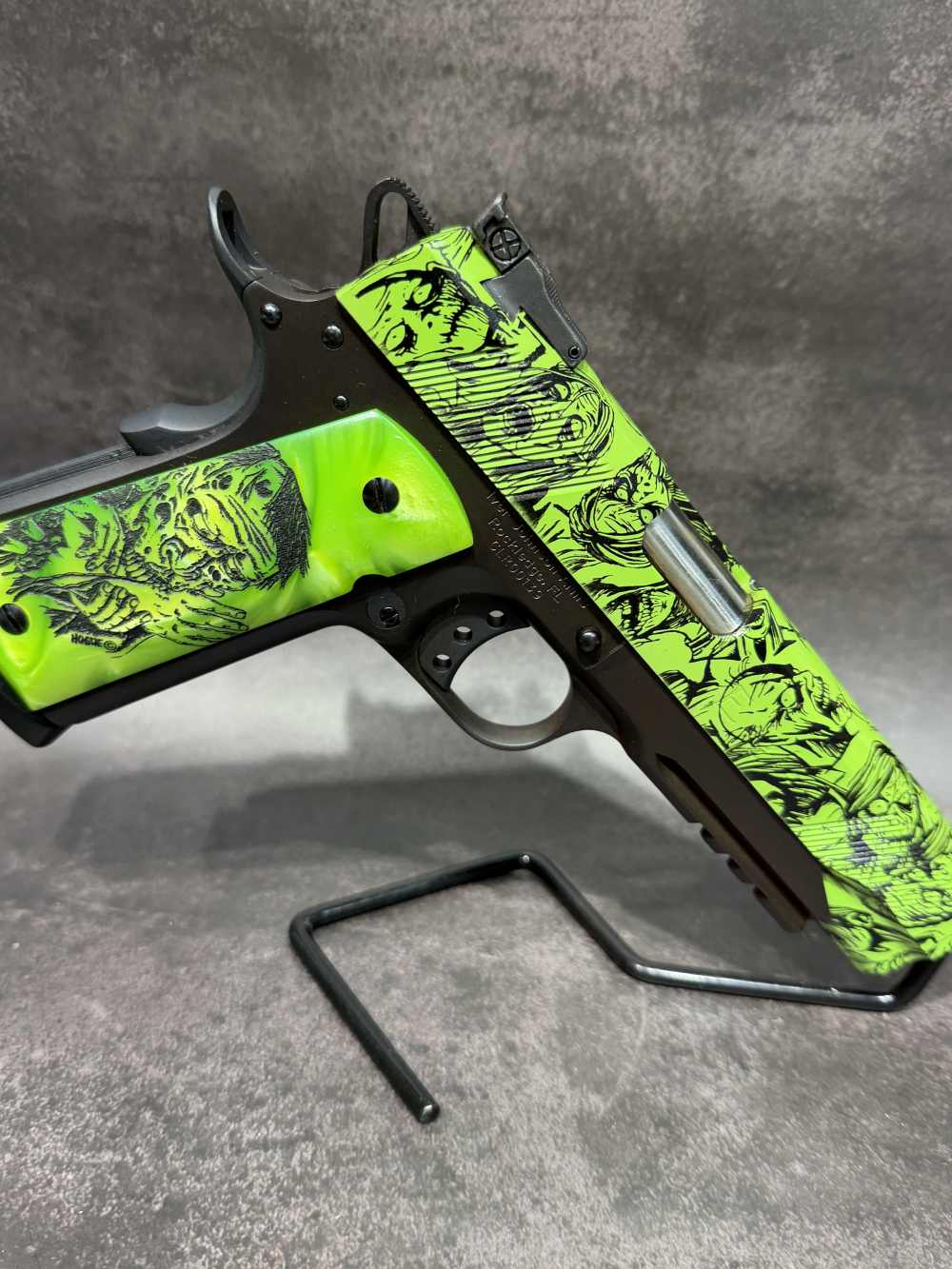 IVER JOHNSON EAGLE LR ZOMBIE 45ACP USED GEN 1 1911-img-2