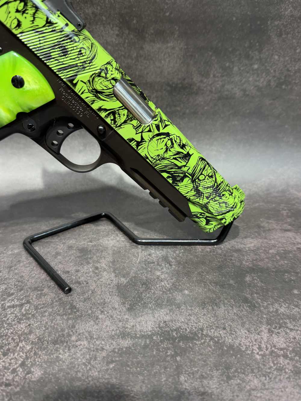 IVER JOHNSON EAGLE LR ZOMBIE 45ACP USED GEN 1 1911-img-3