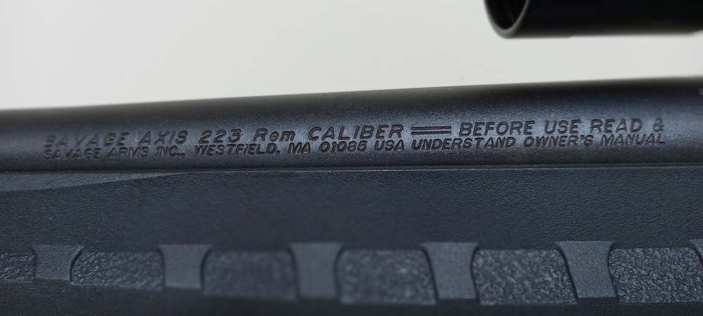 Savage Axis Bolt Action Rifle, 223 REM, 22" Barrel, Bushnell Scope-img-13
