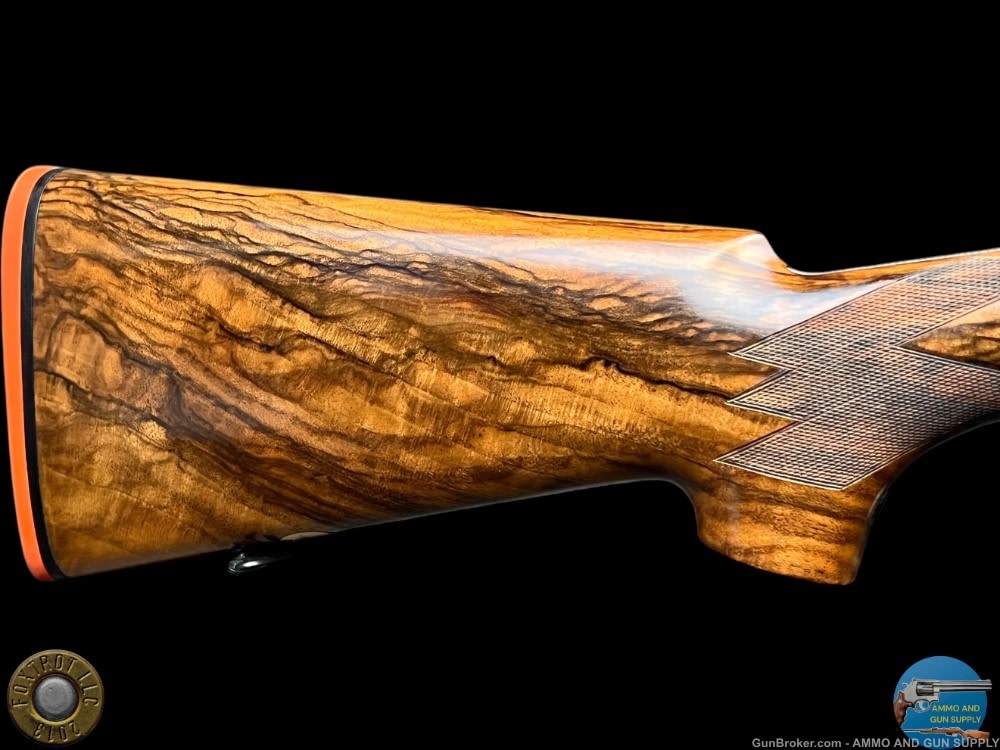 TITANIUM COSMI - 12 GA 26" - EXHBITION GRADE WOOD - DASSA ENGRAVED PINTAILS-img-48