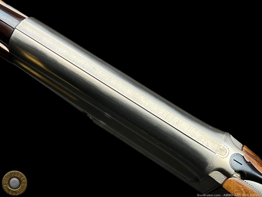 TITANIUM COSMI - 12 GA 26" - EXHBITION GRADE WOOD - DASSA ENGRAVED PINTAILS-img-14