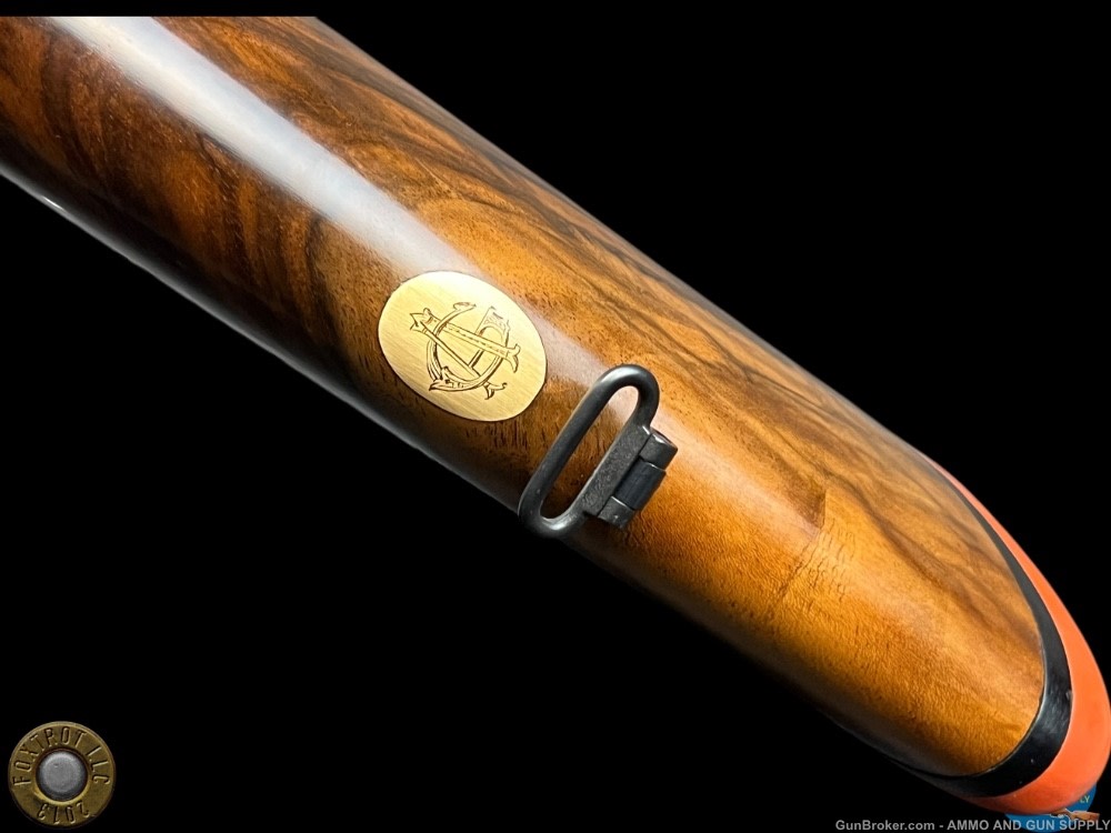 TITANIUM COSMI - 12 GA 26" - EXHBITION GRADE WOOD - DASSA ENGRAVED PINTAILS-img-31