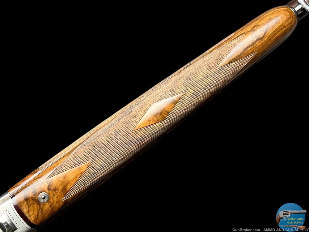 TITANIUM COSMI - 12 GA 26" - EXHBITION GRADE WOOD - DASSA ENGRAVED PINTAILS-img-41