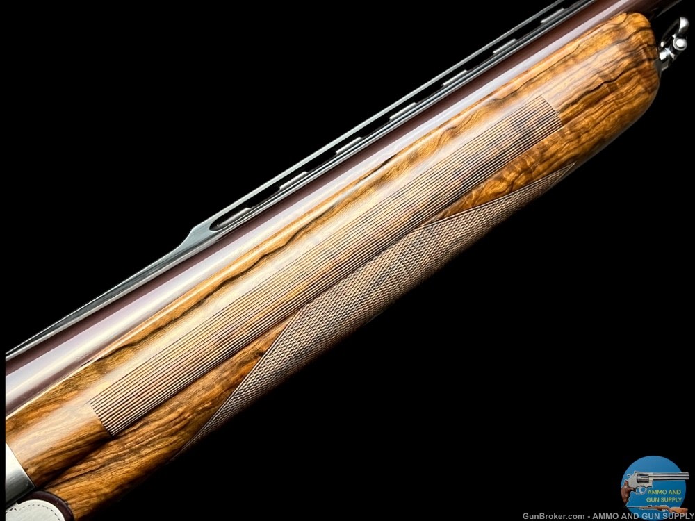 TITANIUM COSMI - 12 GA 26" - EXHBITION GRADE WOOD - DASSA ENGRAVED PINTAILS-img-40