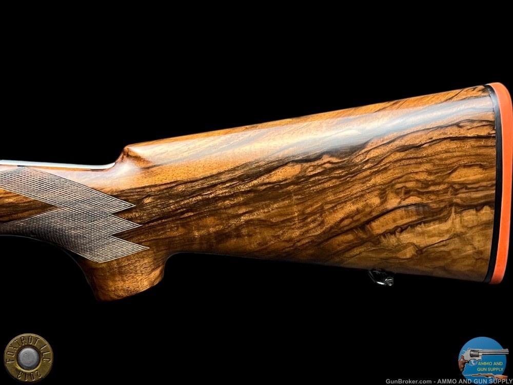 TITANIUM COSMI - 12 GA 26" - EXHBITION GRADE WOOD - DASSA ENGRAVED PINTAILS-img-49