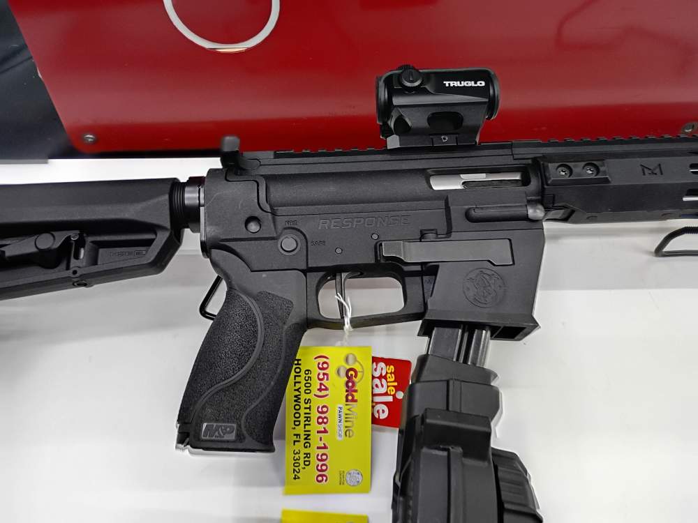 SMITH & WESSON RESPONSE RIFLE RED DOT+DRUM MAG-img-2