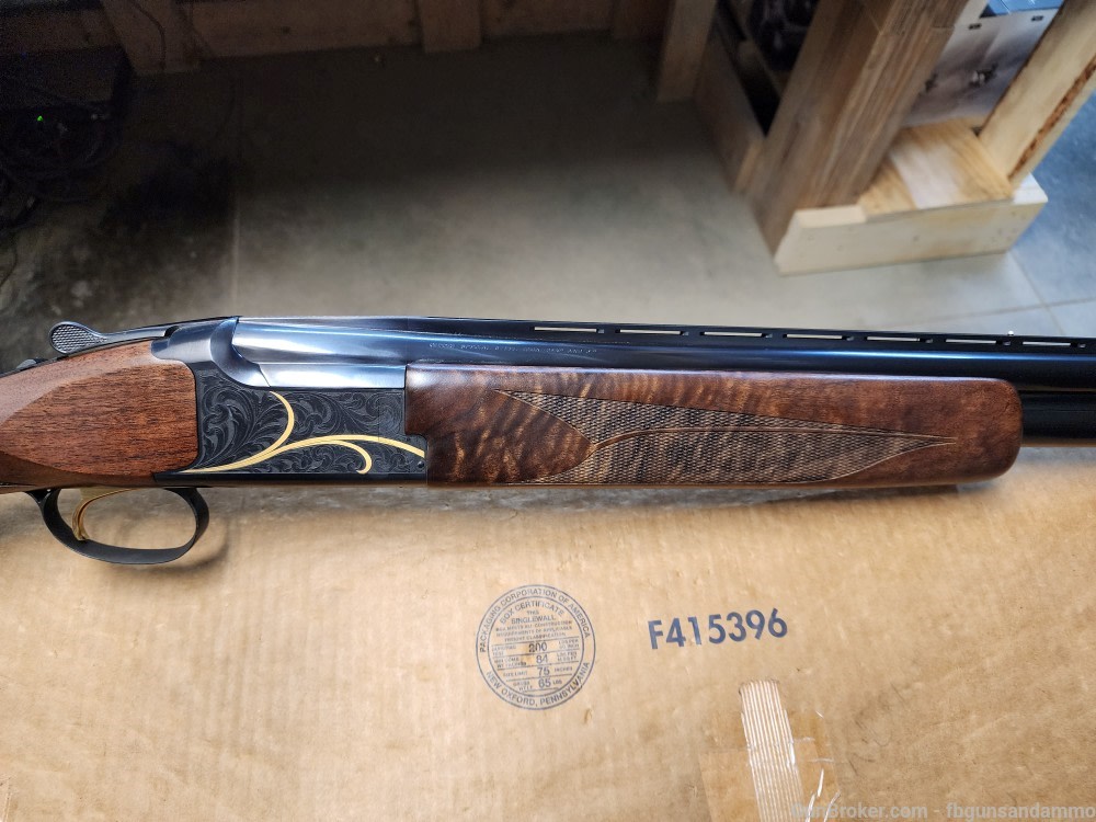 PICS! NEW BROWNING CITORI GRAN LIGHTNING 12 GA 26" ENGRAVED GAUGE O/U 26-img-9