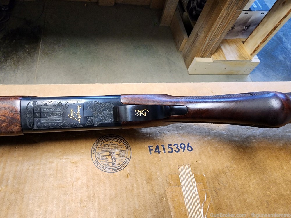 PICS! NEW BROWNING CITORI GRAN LIGHTNING 12 GA 26" ENGRAVED GAUGE O/U 26-img-20