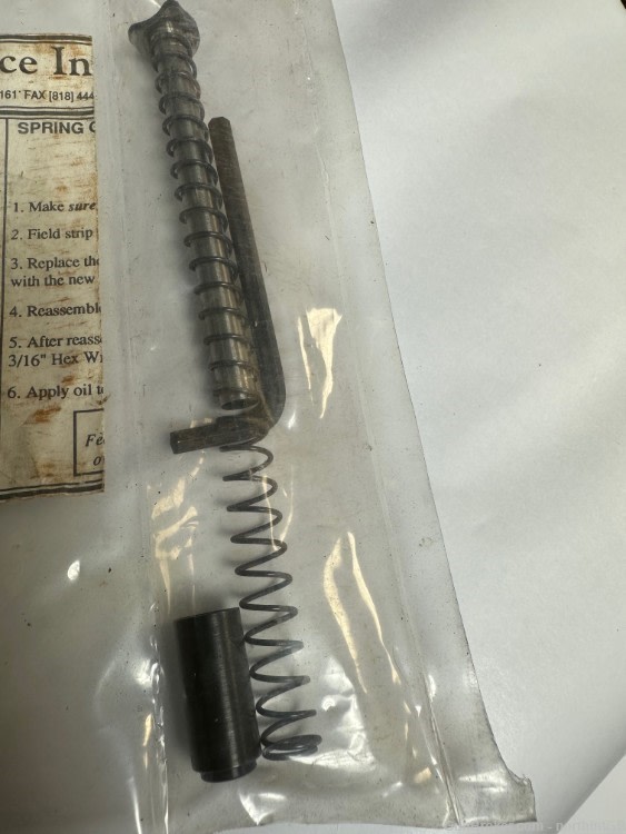 Vintage FedOrd recoil spring guide set for the Colt .45-img-1