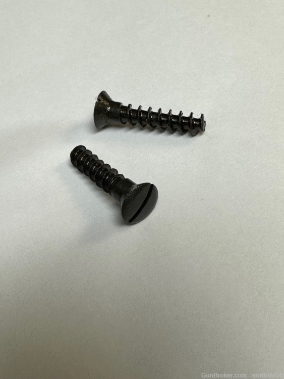 MAUSER 98k RIFLE BUT PLATE SCREWS SET OF 2 PIECES. -img-0
