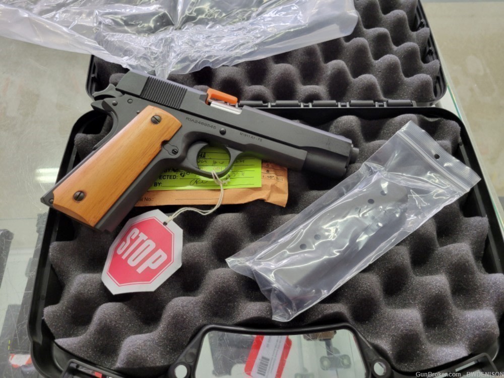 Rock Island Armory GI Series Standard Full Size .45 ACP 1911 5" 51421-img-0