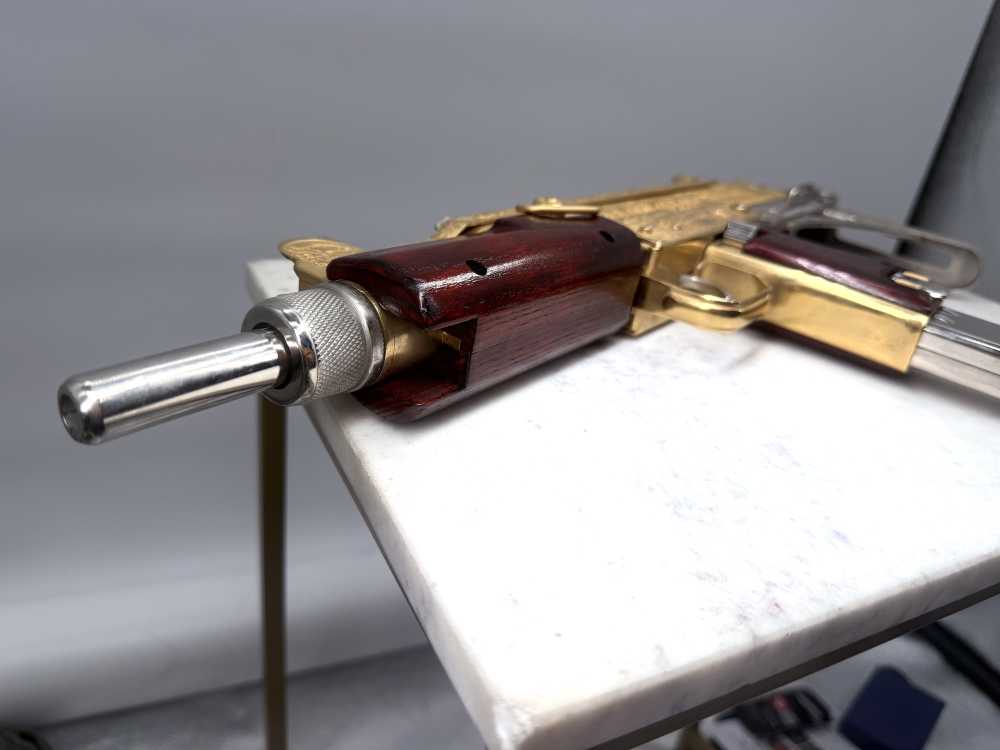 UZI 24k Gold & Bright Nickel ENGRAVED -img-21