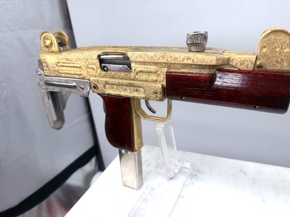 UZI 24k Gold & Bright Nickel ENGRAVED -img-10