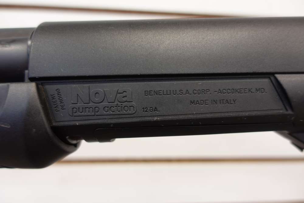 Benelli Nova Pump Action Shotgun 12ga 26" Barrell 3-1/2-img-5