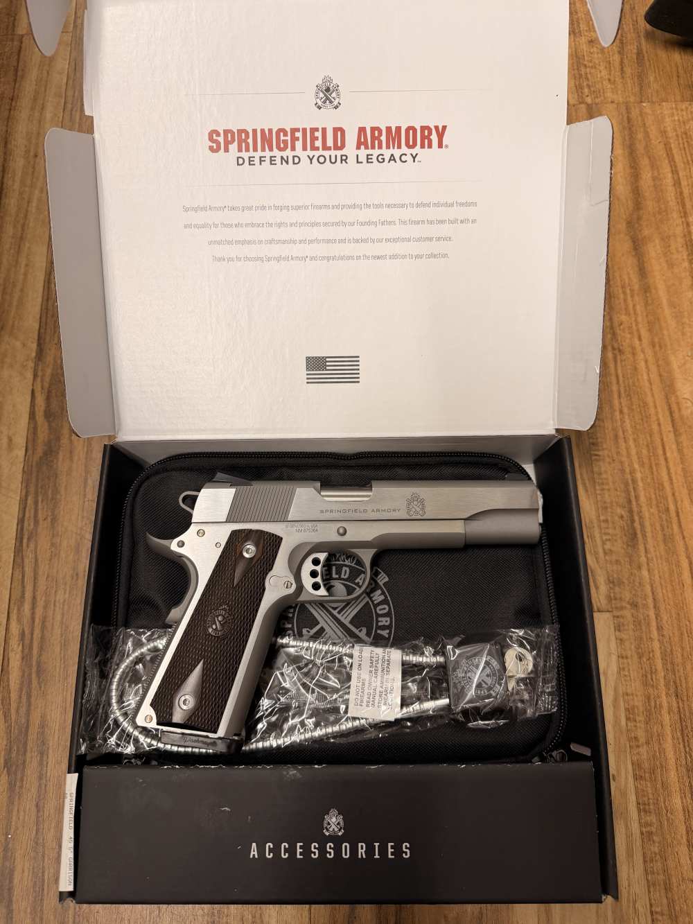 Springfield Garrison Stainless 5" 1911 .45acp-img-0