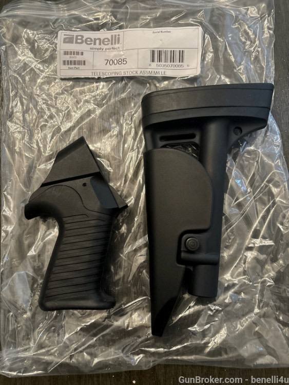 NEW Benelli M4 Collapsible Stock and Pistol Grip Set 70085-img-0