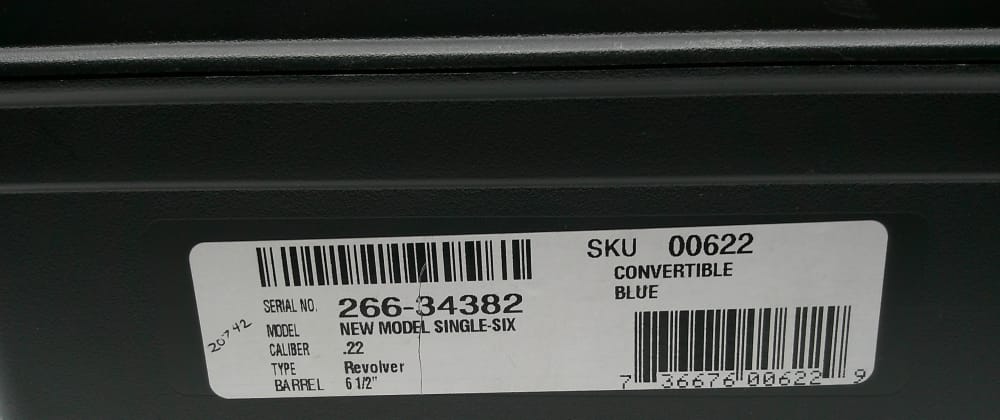 Ruger New Model Single Six Convertibble 22LR / 22 Mag Blued 6.5in-img-4