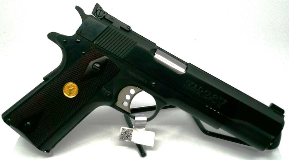 Colt Gold Cup National Match 9mm 5in Series 70 Blued-img-0