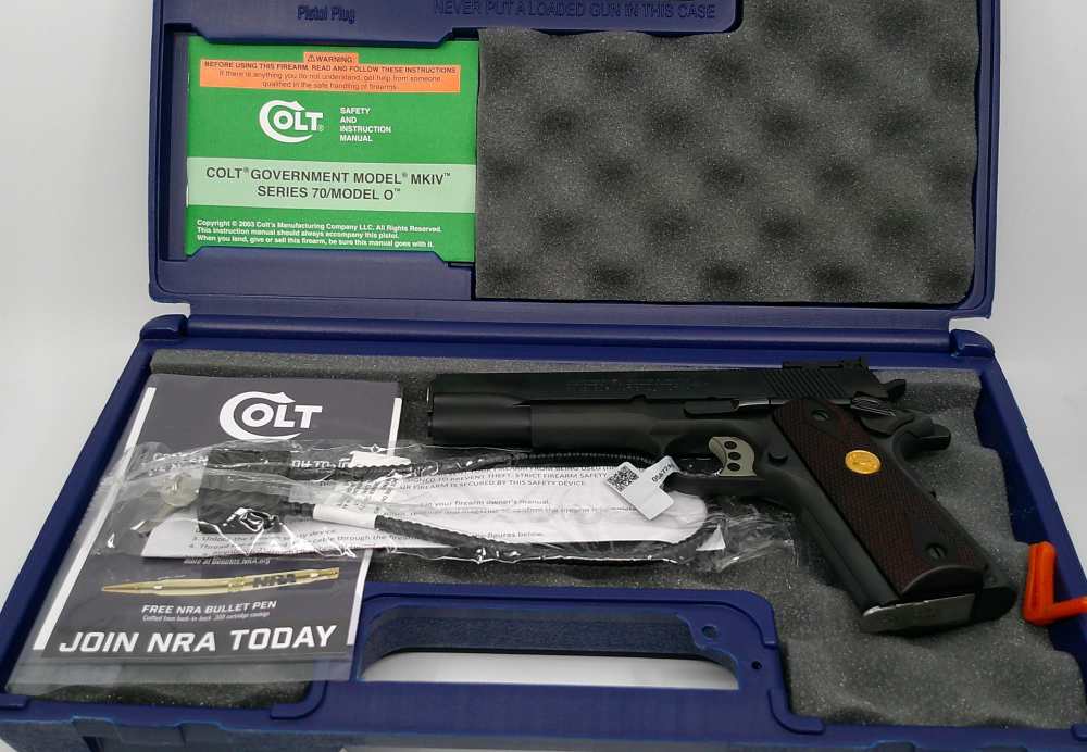 Colt Gold Cup National Match 9mm 5in Series 70 Blued-img-3