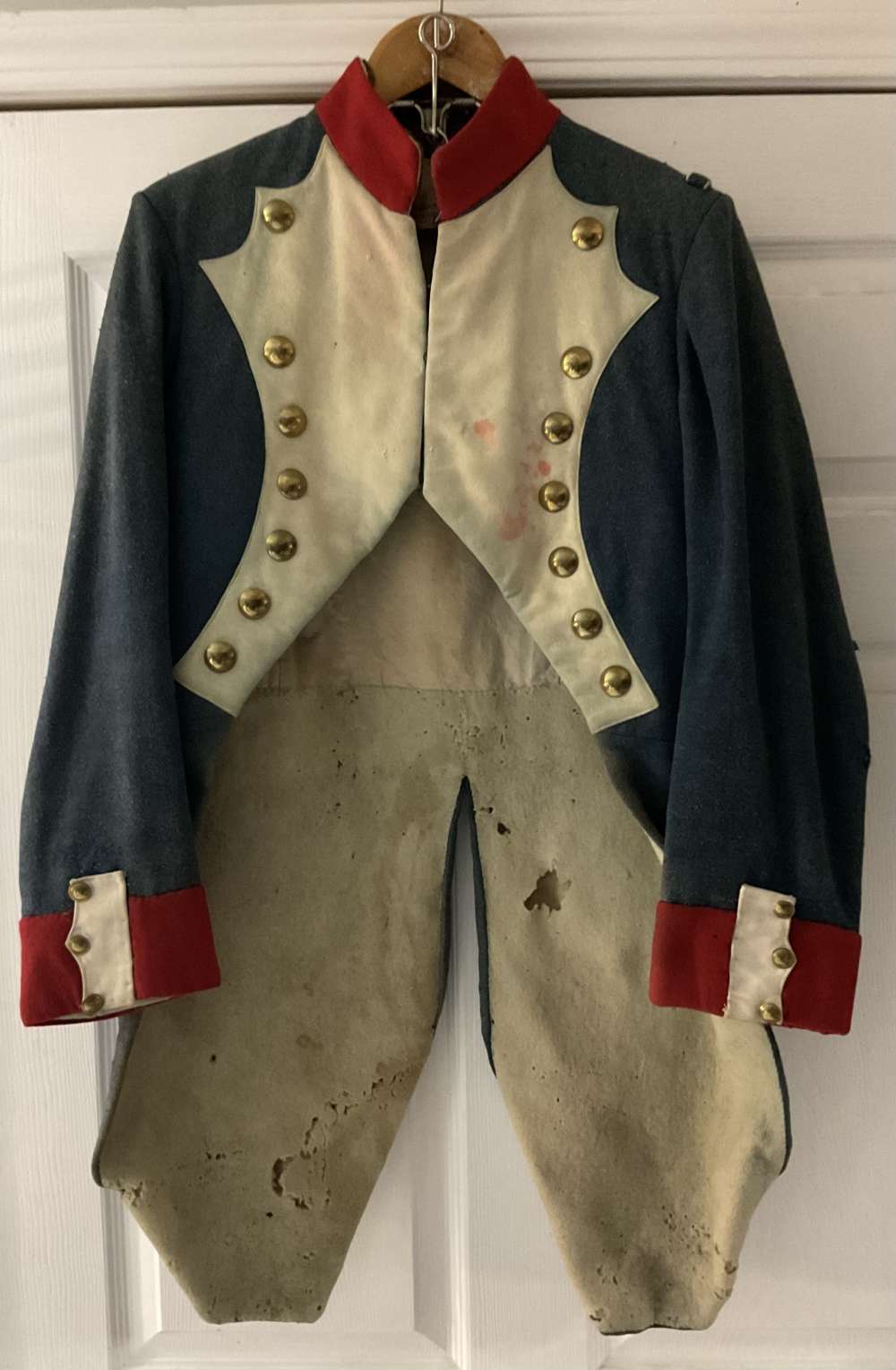 Napoleon 1st Empire National Guard Uniform 1791 - 1815 Buckskin Breeches-img-39