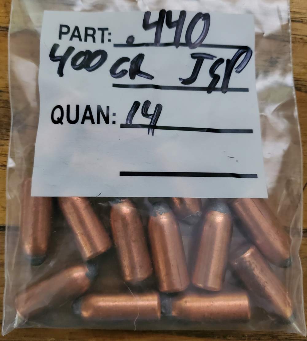 .440 Cal 400gr. JSP Projectiles 14ea.-img-0